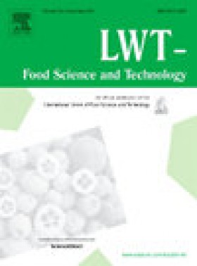 Lwt-food Science And Technology