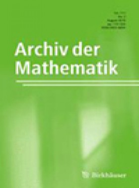 Archiv Der Mathematik