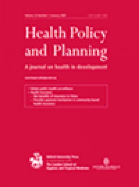 Health Policy And Planning