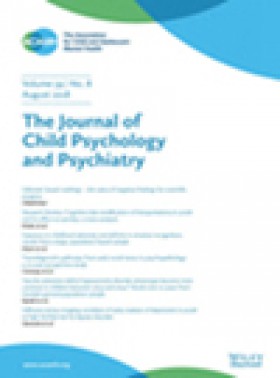 Journal Of Child Psychology And Psychiatry