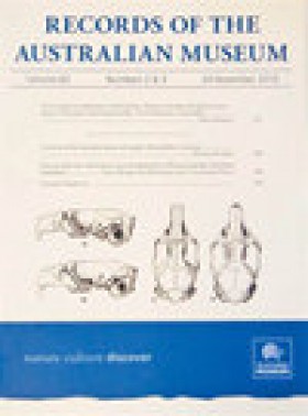 Records Of The Australian Museum