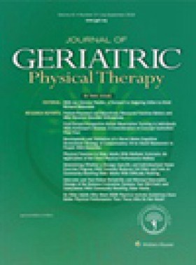 Journal Of Geriatric Physical Therapy