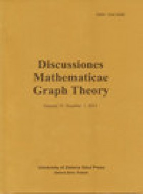 Discussiones Mathematicae Graph Theory