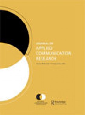 Journal Of Applied Communication Research