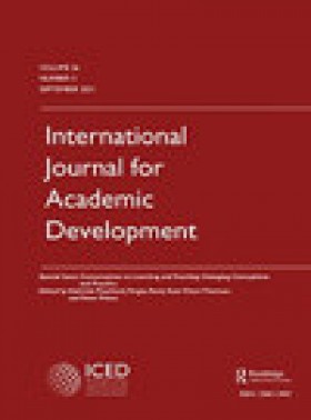 International Journal For Academic Development