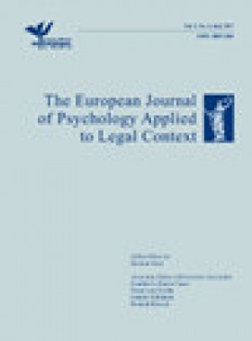 European Journal Of Psychology Applied To Legal Context