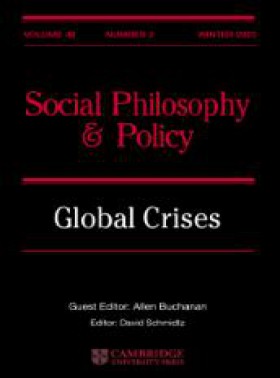 Social Philosophy & Policy