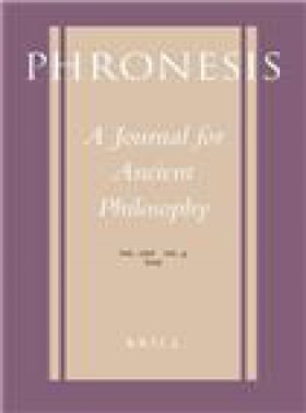 Phronesis-a Journal For Ancient Philosophy