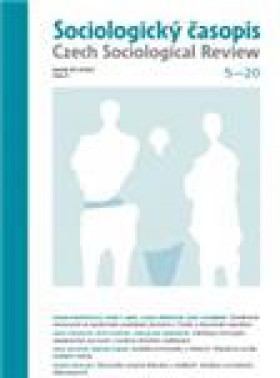 Sociologicky Casopis-czech Sociological Review