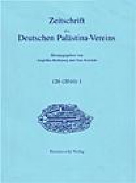 Zeitschrift Des Deutschen Palastina-vereins