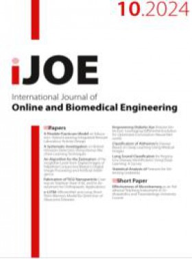 International Journal Of Online And Biomedical Engineering