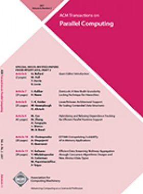 Acm Transactions On Parallel Computing