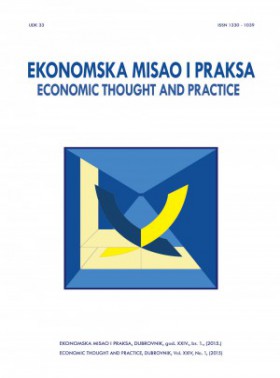 Ekonomska Misao I Praksa-economic Thought And Practice