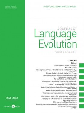 Journal Of Language Evolution