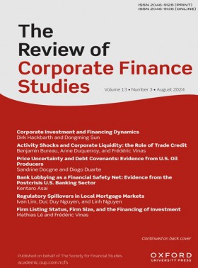 Review Of Corporate Finance Studies