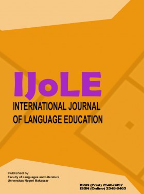 Ijole-international Journal Of Language Education