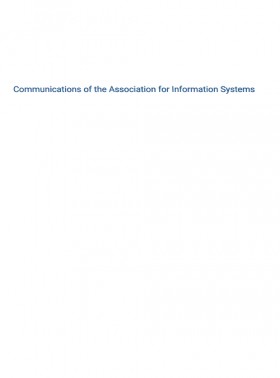 Communications Of The Association For Information Systems