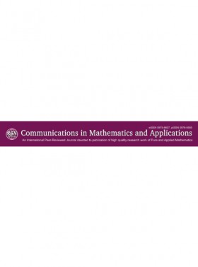 Communications In Mathematics And Applications