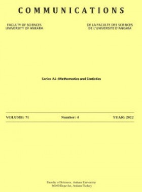 Communications Faculty Of Sciences University Of Ankara-series A1 Mathematics An