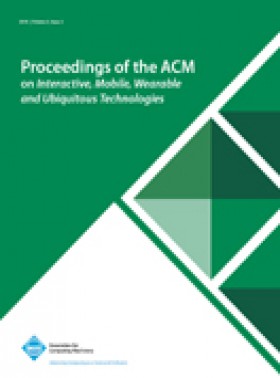 Proceedings Of The Acm On Interactive Mobile Wearable And Ubiquitous Technologie